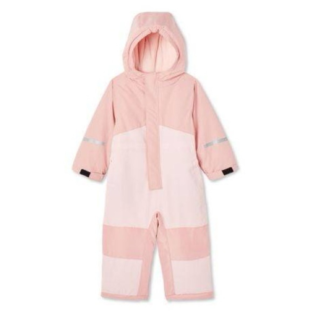 George New without Tags 12-18 snow suit toddler pink snowsuit